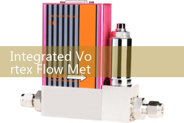 Integrated vortex flowmeter