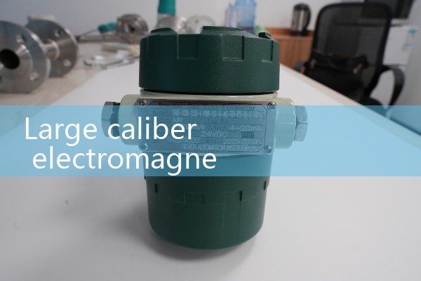 Large caliber electromagnetic flowmeter