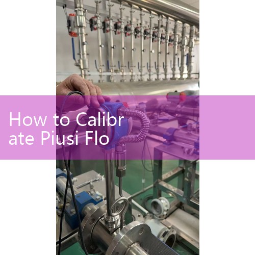 How to Calibrate Piusi Flow Meter: Programming Digital Scale Factors on Fuel Skids